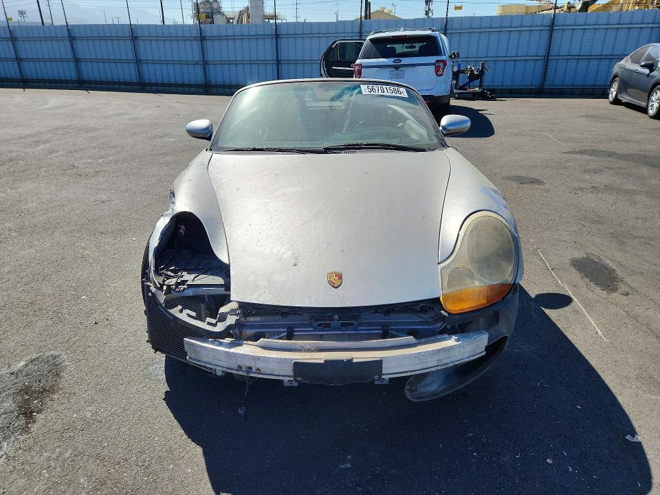 1997 Porsche Boxster VIN WP0CA2985VS624614 COPART salvage auction — FRONT END, Ca - Salvage Certificate, sold $1,100 on 2026-07-06 (photo 5)