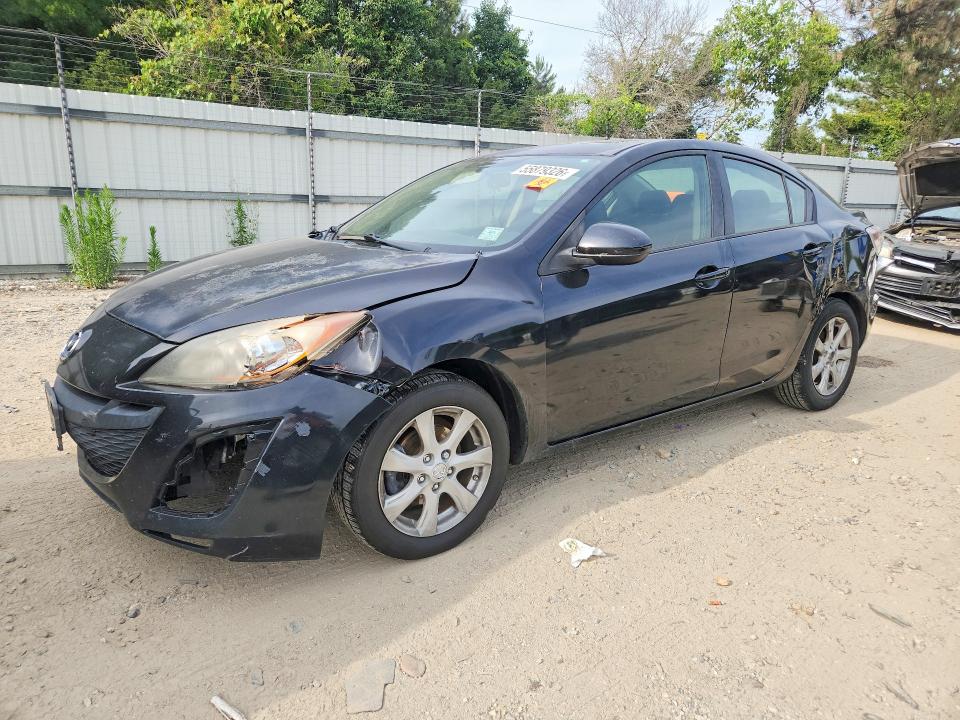 2011 Mazda 3 VIN JM1BL1VF7B1486242 COPART salvage auction — FRONT END, VA - CERT OF TITLE - SALVAGE, sold $350 on 2026-07-28 (photo 1)