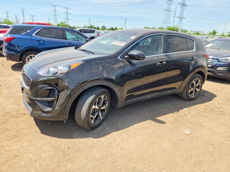 2021 Kia Sportage VIN KNDPM3AC6M7869955 COPART salvage auction — VANDALISM, Wv - Salvage Certificate, sold $5,200 on 2026-07-25 (photo 1)