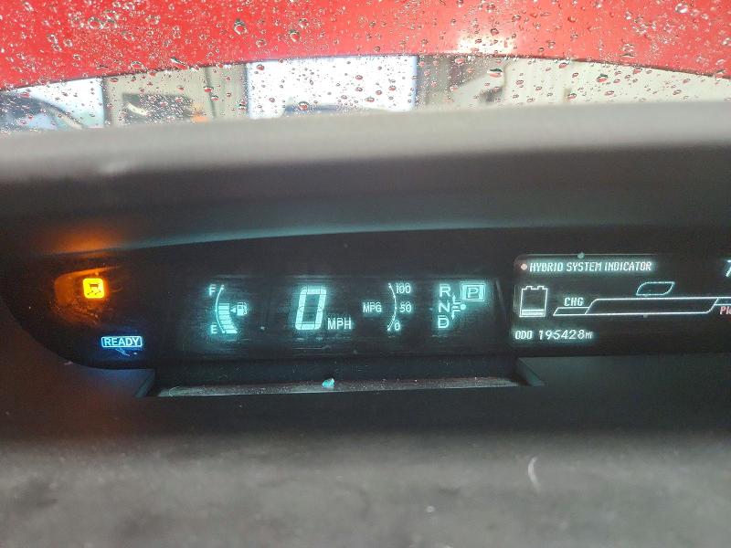 2010 Toyota Prius VIN JTDKN3DU8A0221517 COPART salvage auction — FRONT END, Il - Salvage Certificate, sold $600 on 2026-07-30 (photo 9)