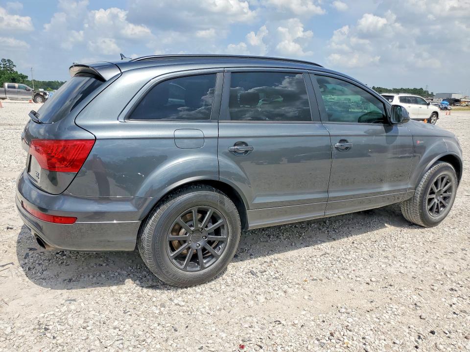 2014 Audi Q7 VIN WA1DGAFE6ED015733 COPART salvage auction — SIDE, Tx - Salvage Vehicle Title, sold $1,450 on 2026-07-24 (photo 3)