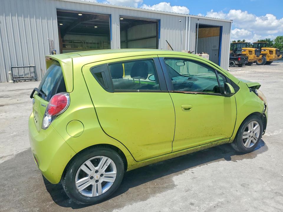 2013 Chevrolet Spark VIN KL8CD6S98DC557803 COPART salvage auction — FRONT END, Il - Certificate Of Title, sold $450 on 2026-07-13 (photo 3)