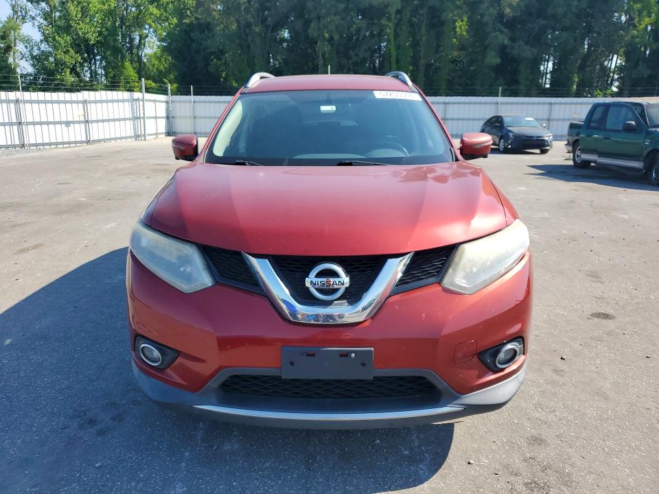 2016 Nissan Rogue VIN KNMAT2MV8GP630475 COPART salvage auction — SIDE, Nc - Salvage Certificate Of Title, sold $1,050 on 2026-07-30 (photo 5)