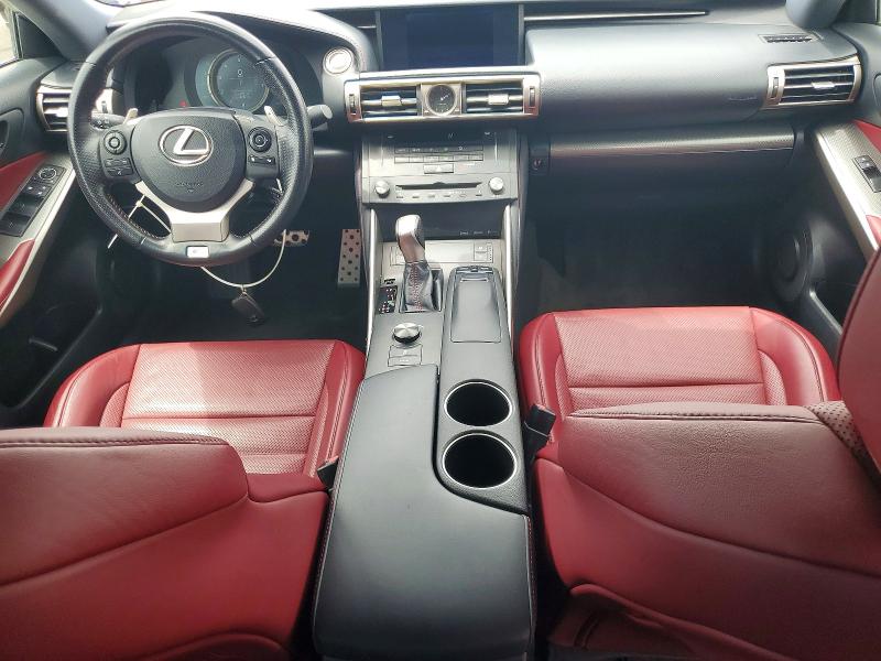 2016 Lexus Is VIN JTHBA1D29G5025174 COPART salvage auction — FRONT END, Ca - Salvage Certificate, sold $5,300 on 2026-07-08 (photo 8)