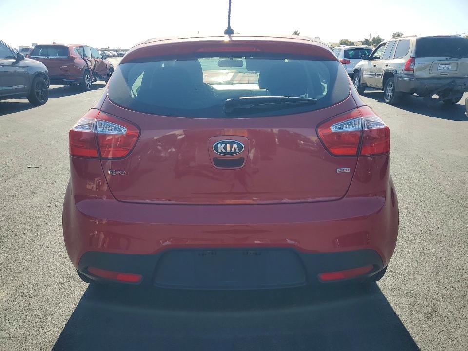 2013 Kia Rio VIN KNADM5A39D6226713 COPART salvage auction — SIDE, Ca - Salvage Certificate, sold $1,150 on 2026-07-08 (photo 6)