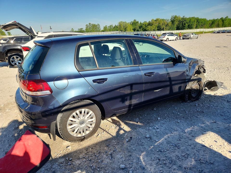 2014 Volkswagen Golf VIN WVWDB7AJ1EW001030 COPART salvage auction — FRONT END, Mi - Certificate Of Title, sold $1,000 on 2026-08-13 (photo 3)