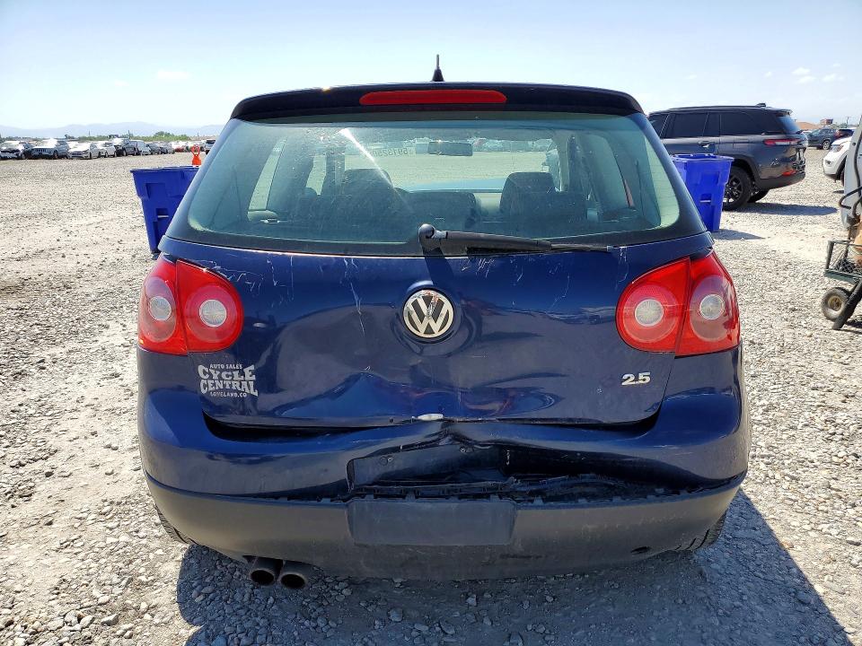 2007 Volkswagen Rabbit VIN WVWBR71K47W248685 COPART salvage auction — FRONT END, CO - PUBLIC - SALVAGE TITLE (P), sold $325 on 2026-07-14 (photo 6)