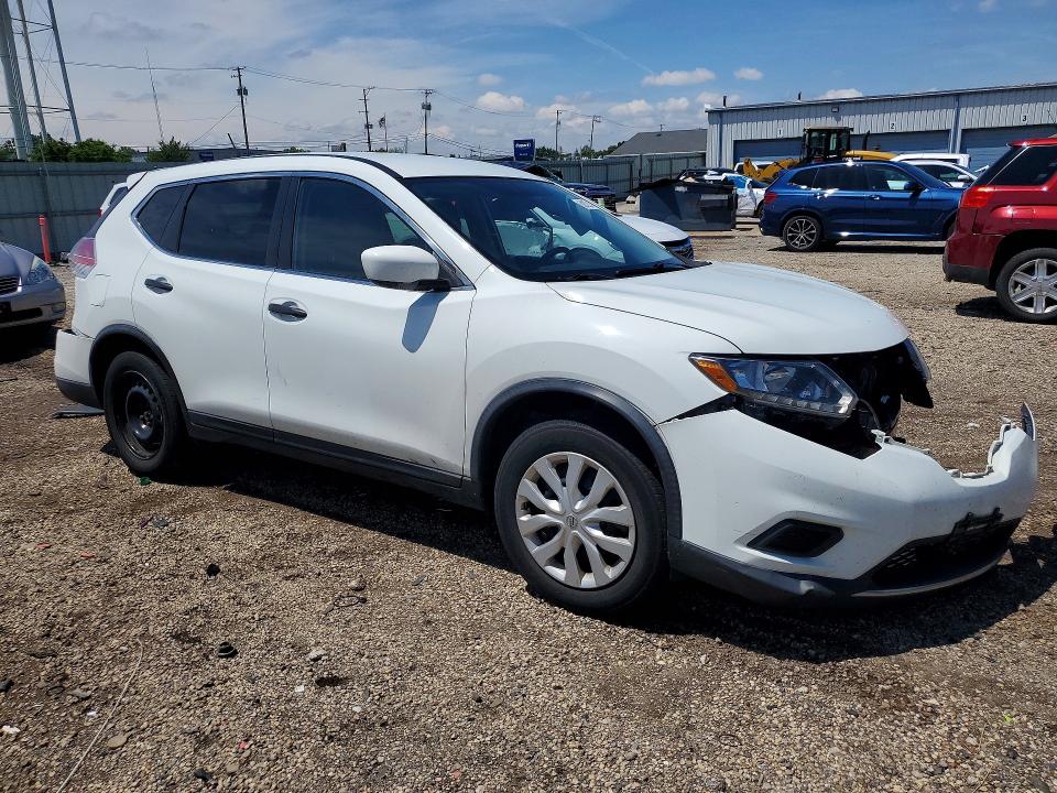 2016 Nissan VIN KNMAT2MV1GP737898 COPART salvage auction — FRONT END, Il - Salvage Certificate, sold $750 on 2026-07-31 (photo 4)