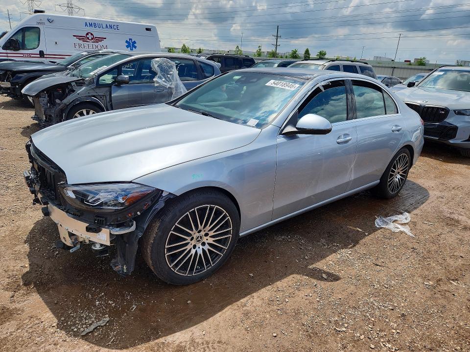 2026 Mercedes-benz C-klasse VIN W1KAF4HB7TR315920 — COPART salvage auction photo