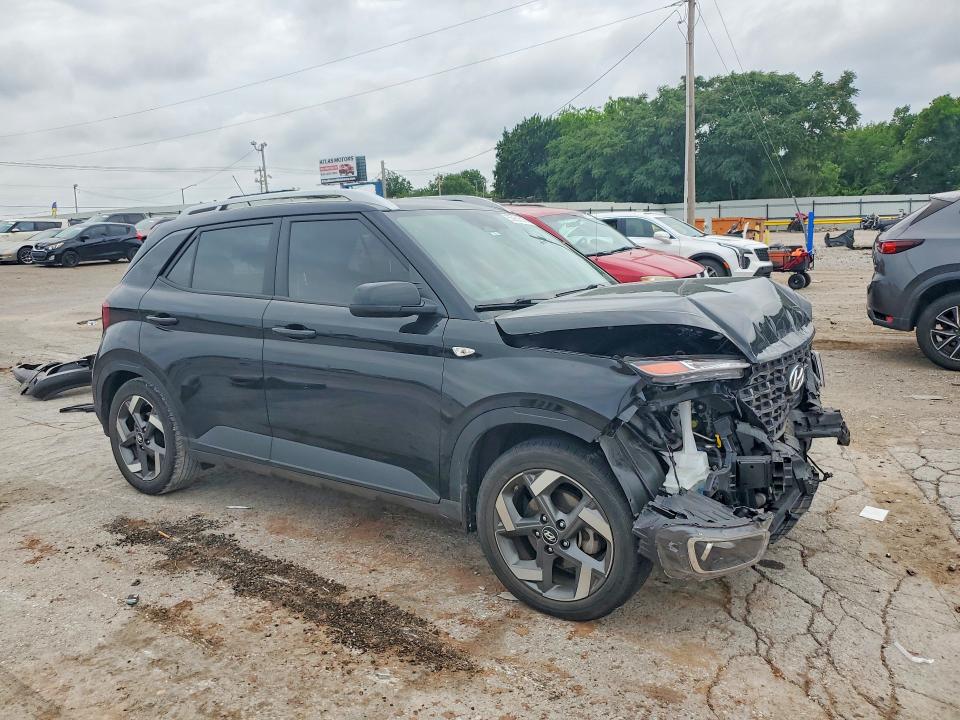 2024 Hyundai Venue VIN KMHRC8A34RU315388 COPART salvage auction — FRONT END, Ok - Cert Of Title-Salvage, sold $150 on 2026-07-21 (photo 4)