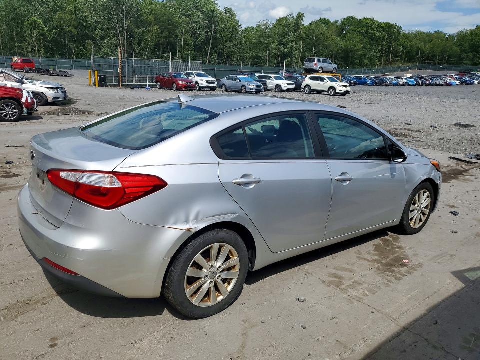 2014 Kia Forte VIN KNAFX4A68E5165074 COPART salvage auction — FRONT END, Mt - Certificate Of Title, sold $1,350 on 2026-07-15 (photo 3)