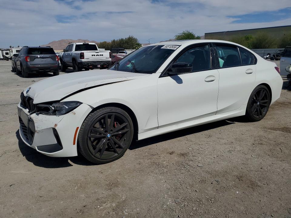 2024 BMW 3er VIN 3MW69FF00R8E55621 COPART salvage auction — FRONT END, Nv - Salvage Title, sold $19,300 on 2026-07-28 (photo 1)