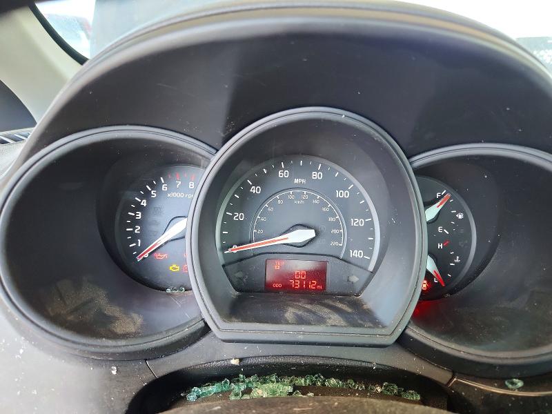 2016 Kia Rio VIN KNADM4A32G6684575 COPART salvage auction — FRONT END, Oh - Cert Of Title-Salvage, sold $250 on 2026-07-27 (photo 9)
