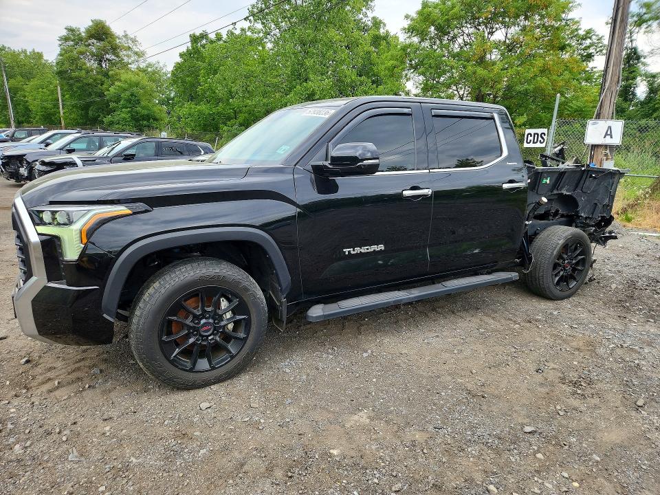 2023 Toyota Tundra VIN 5TFJA5DB2PX081322 COPART salvage auction — REAR END, Nj - Cert Of Title-Salvage, sold $22,700 on 2026-07-02 (photo 1)