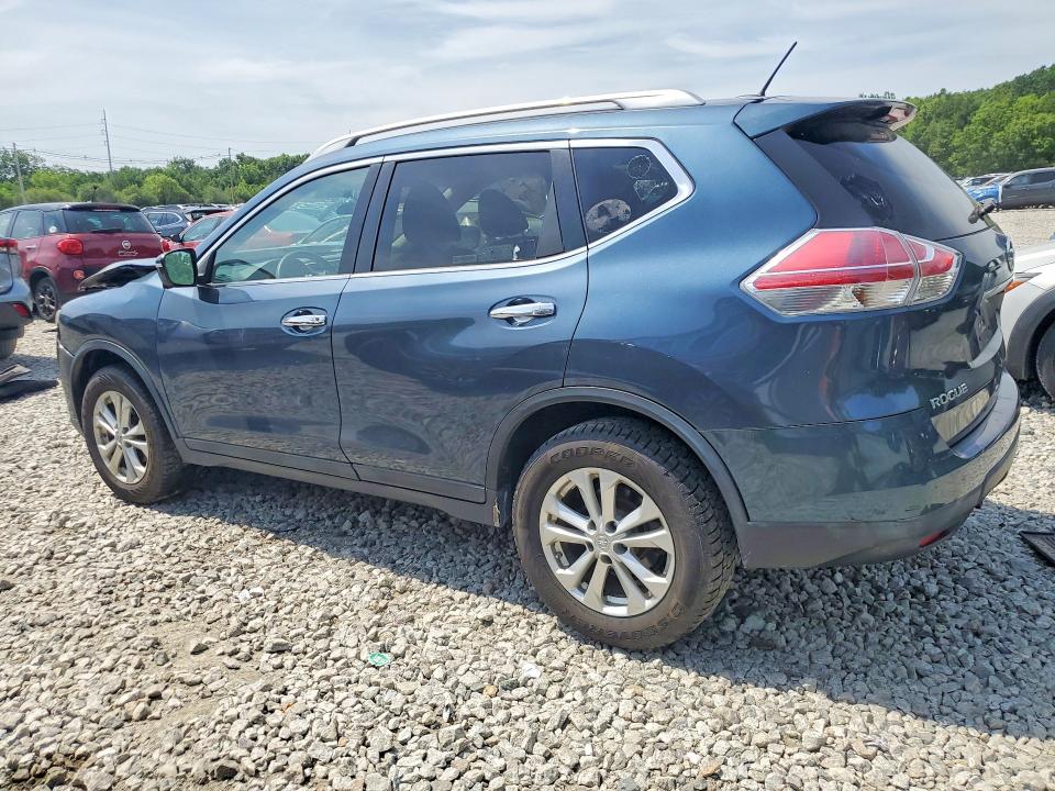 2014 Nissan Rogue VIN 5N1AT2MV5EC772637 COPART salvage auction — FRONT END, Ma - Cert Of Title-Reconstrctd Coll, sold $675 on 2026-07-02 (photo 2)