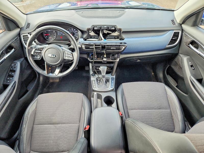2021 Kia Seltos VIN KNDEUCAA5M7185825 COPART salvage auction — SIDE, Oh - Cert Of Title-Salvage, sold $4,500 on 2026-07-23 (photo 8)