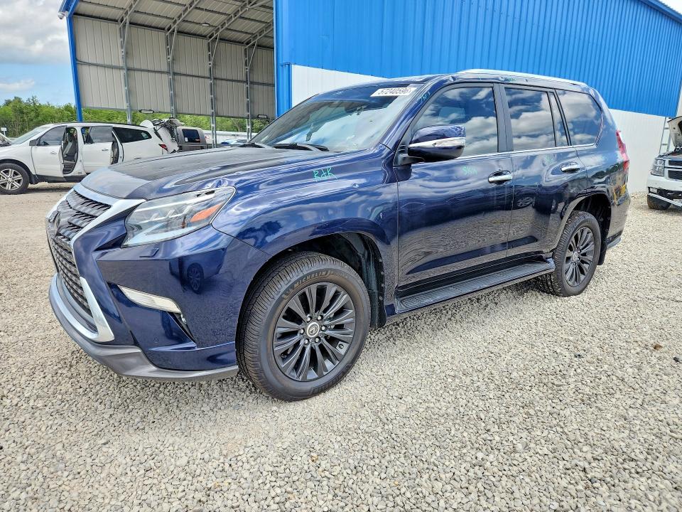 2021 Lexus Gx VIN JTJAM7BX6M5295638 COPART salvage auction — HAIL, Mo - Junking Certificate, sold $4,200 on 2026-07-27 (photo 1)