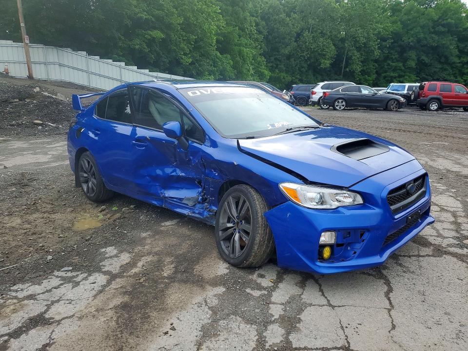 2016 Subaru VIN JF1VA1E63G8817986 COPART salvage auction — SIDE, Ny - Mv-907A Salvage Certificate, sold $325 on 2026-07-23 (photo 4)