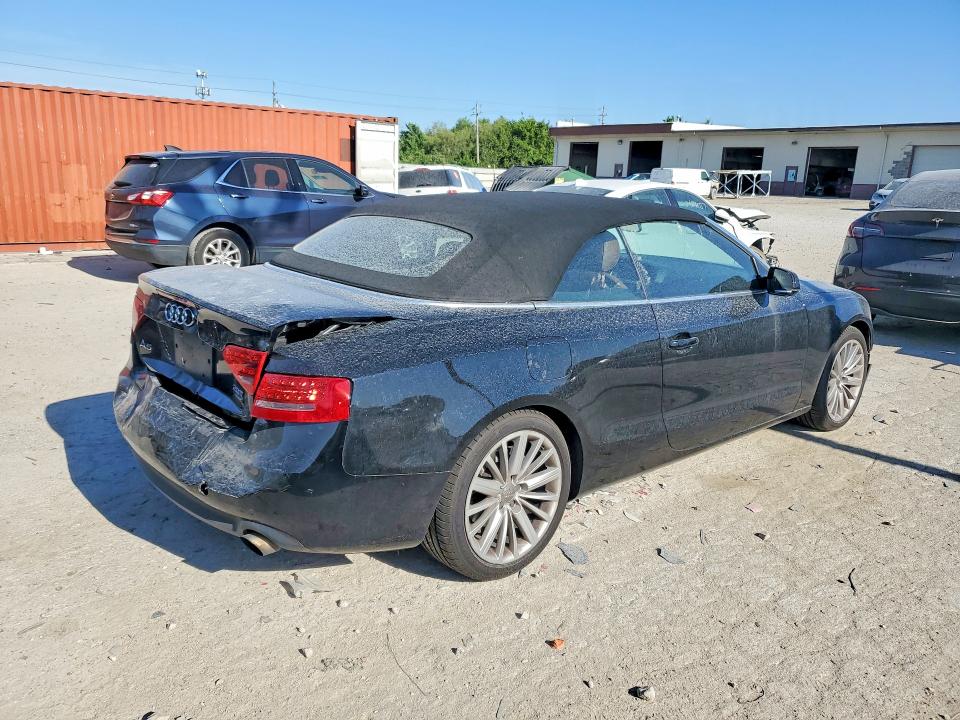 2010 Audi A5 VIN WAULFAFH1AN018992 COPART salvage auction — REAR END, In - Cert Of Title-Salvage Title, sold $1,500 on 2026-07-10 (photo 3)