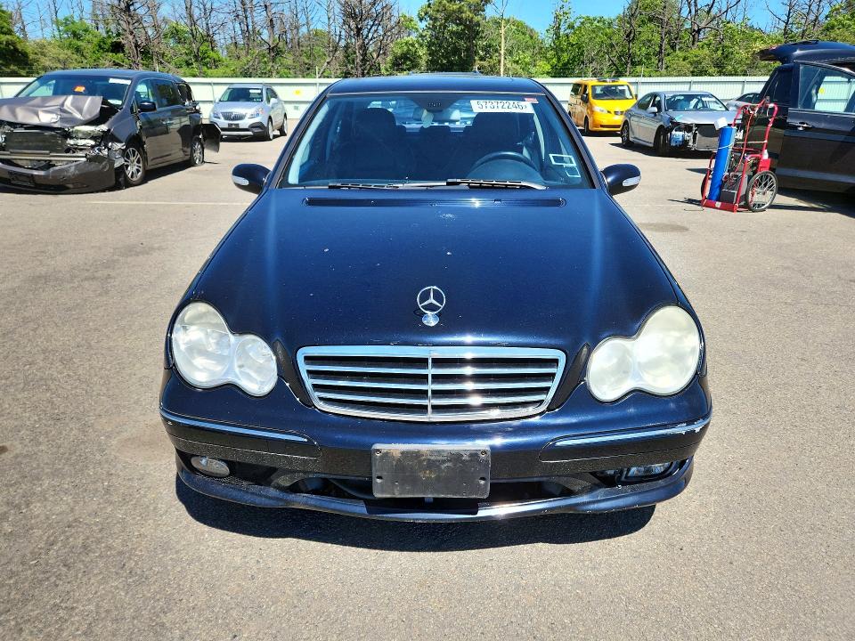 2007 Mercedes-benz C class VIN WDBRF52H77F933180 COPART salvage auction — MINOR DENT/SCRATCHES, Ny - Certificate Of Title, sold $800 on 2026-07-13 (photo 5)