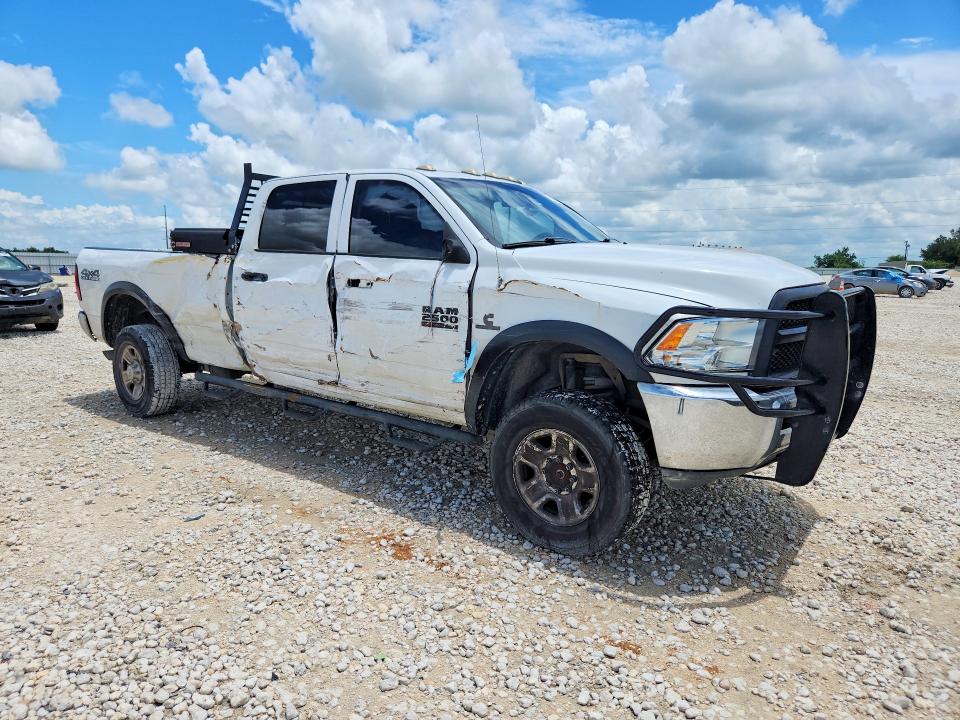 2018 Ram 2500 VIN 3C6UR5HL6JG222405 COPART salvage auction — MECHANICAL, Tx - Certificate Of Title, sold $3,450 on 2026-07-23 (photo 4)