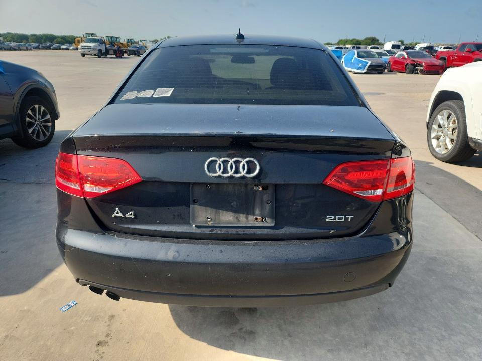 2011 Audi A4 VIN WAUAFAFL7BN036880 COPART salvage auction — MECHANICAL, TX - CERTIFICATE OF TITLE (P), sold $300 on 2026-07-30 (photo 6)
