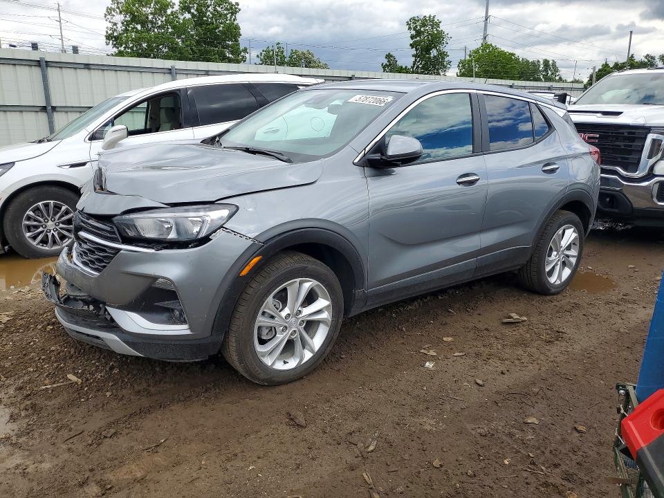 2023 Buick Encore VIN KL4MMCSLXPB119519 COPART salvage auction — FRONT END, Mi - Cert Of Title-Salvage Vehicle, sold $5,200 on 2026-07-24 (photo 1)