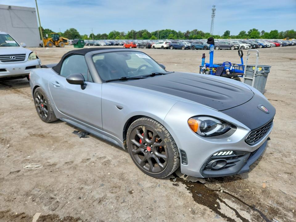 2019 Fiat 124 spider VIN JC1NFAEK6K0141353 COPART salvage auction — REAR END, Va - Cert Of Title - Salvage, sold $2,300 on 2026-07-22 (photo 4)