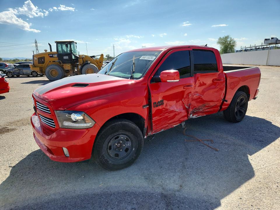 2016 Ram 1500 VIN 1C6RR7MT4GS251166 COPART salvage auction — SIDE, AZ - CERT OF TITLE - SALVAGE, sold $4,500 on 2026-08-21 (photo 1)