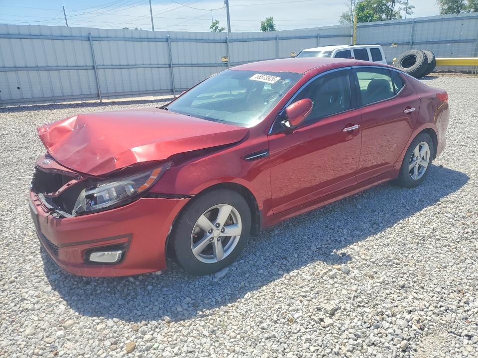 2014 Kia VIN 5XXGM4A78EG278902 COPART salvage auction — FRONT END, Ia - Cert Of Title-Salvage Title, sold $525 on 2026-07-17 (photo 1)
