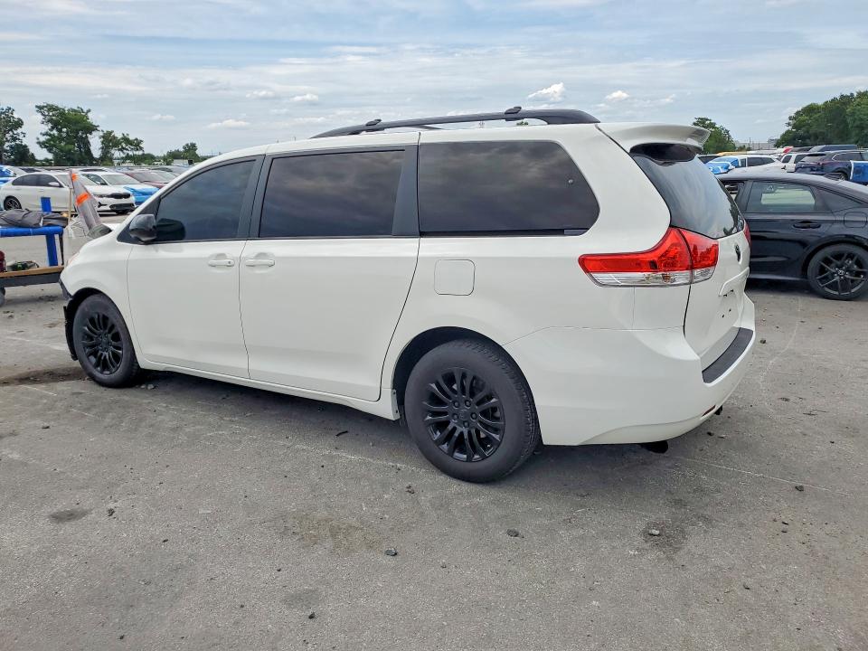 2014 Toyota VIN 5TDYK3DCXES438287 COPART salvage auction — FRONT END, Fl - Cert Of Title Slvg Rebuildable, sold $1,850 on 2026-07-09 (photo 2)