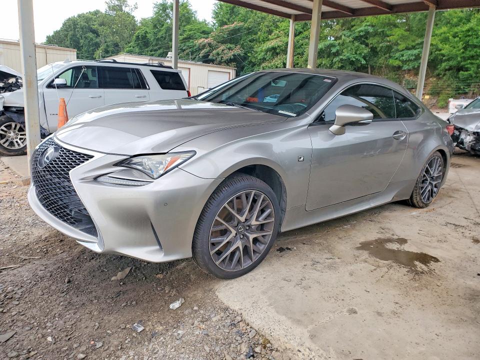 2016 Lexus Rc VIN JTHHA5BC5G5003220 COPART salvage auction — FRONT END, AL - CERTIFICATE OF TITLE, sold $5,100 on 2026-07-16 (photo 1)