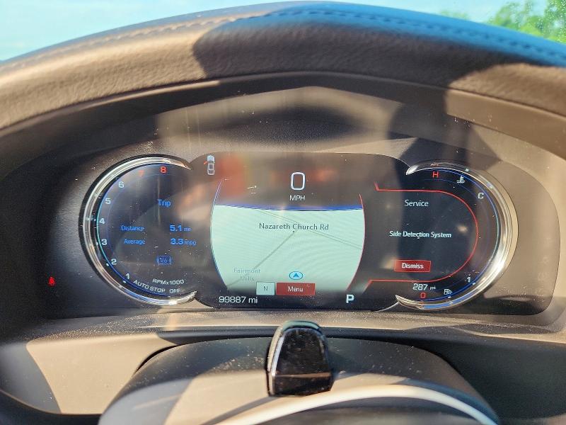 2020 Cadillac Ct6 VIN 1G6KE5RS1LU101026 COPART salvage auction — REAR END, Sc - Cert Of Title-Salvage, sold $8,200 on 2026-07-20 (photo 9)