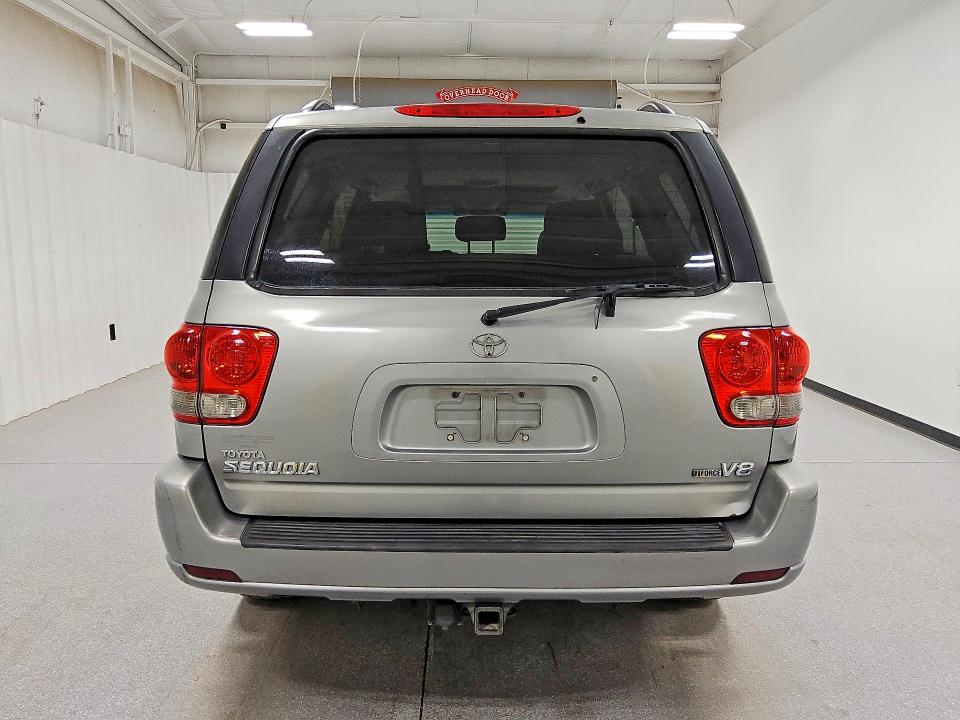 2007 Toyota Sequoia VIN 5TDZT34A97S289373 COPART salvage auction — NORMAL WEAR, Wv - Certificate Of Title, sold $1,650 on 2026-07-30 (photo 6)
