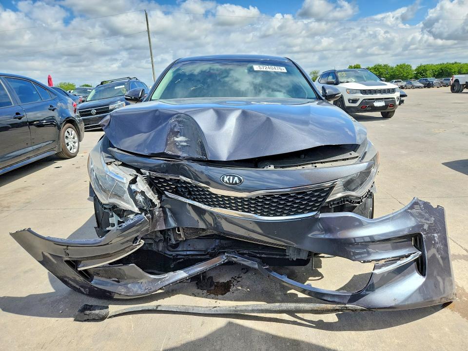 2018 Kia VIN 5XXGU4L39JG215893 COPART salvage auction — FRONT END, Ca - Certificate Of Title (P), sold $1,050 on 2026-07-04 (photo 5)