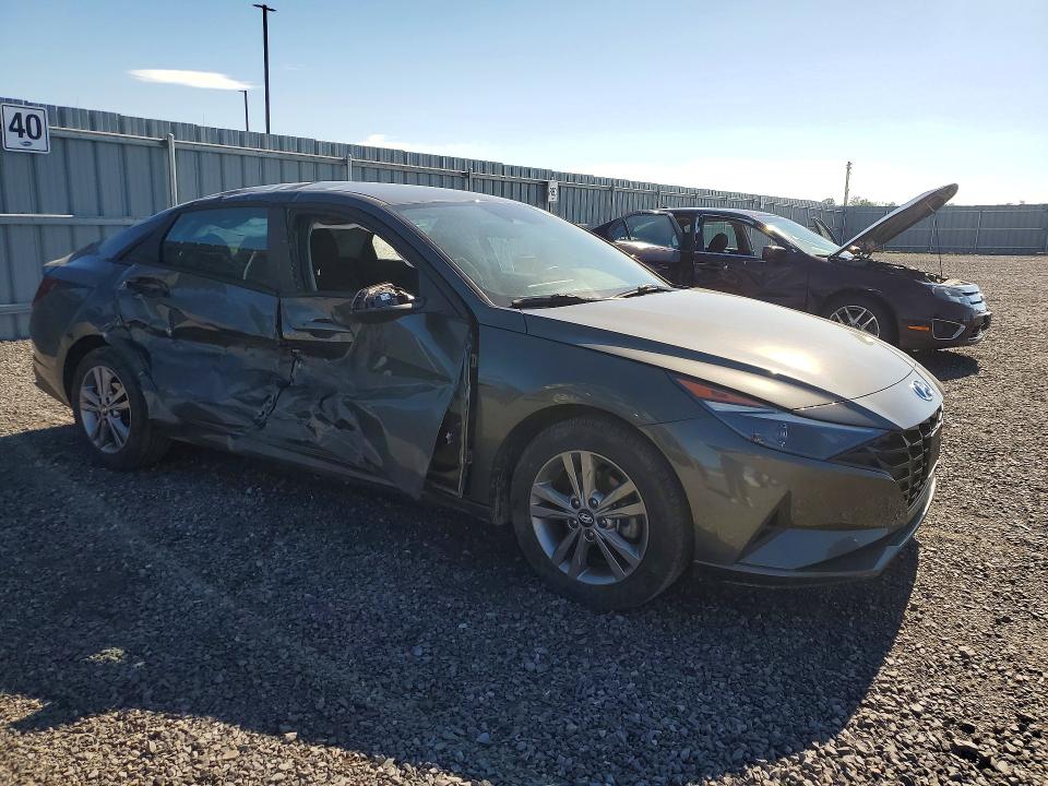 2023 Hyundai Elantra VIN KMHLM4AG2PU589393 COPART salvage auction — SIDE, On - Permit Salvage, sold $4,950 on 2026-07-09 (photo 4)