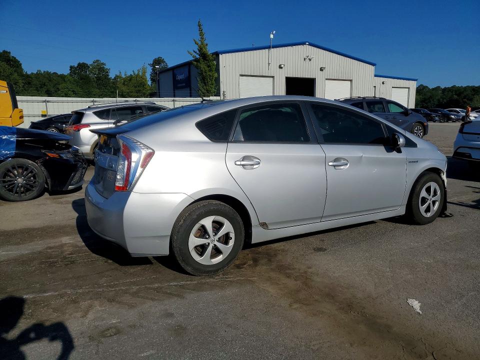 2014 Toyota Prius VIN JTDKN3DU8E0386800 COPART salvage auction — FRONT END, Ga - Cert Of Title-Salvage, sold $1,200 on 2026-07-27 (photo 3)