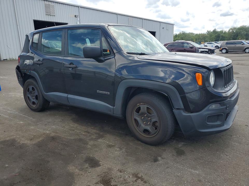 2017 Jeep VIN ZACCJAAB5HPF31149 COPART salvage auction — REAR END, Fl - Cert Of Title Slvg Rebuildable, sold $875 on 2026-08-03 (photo 4)