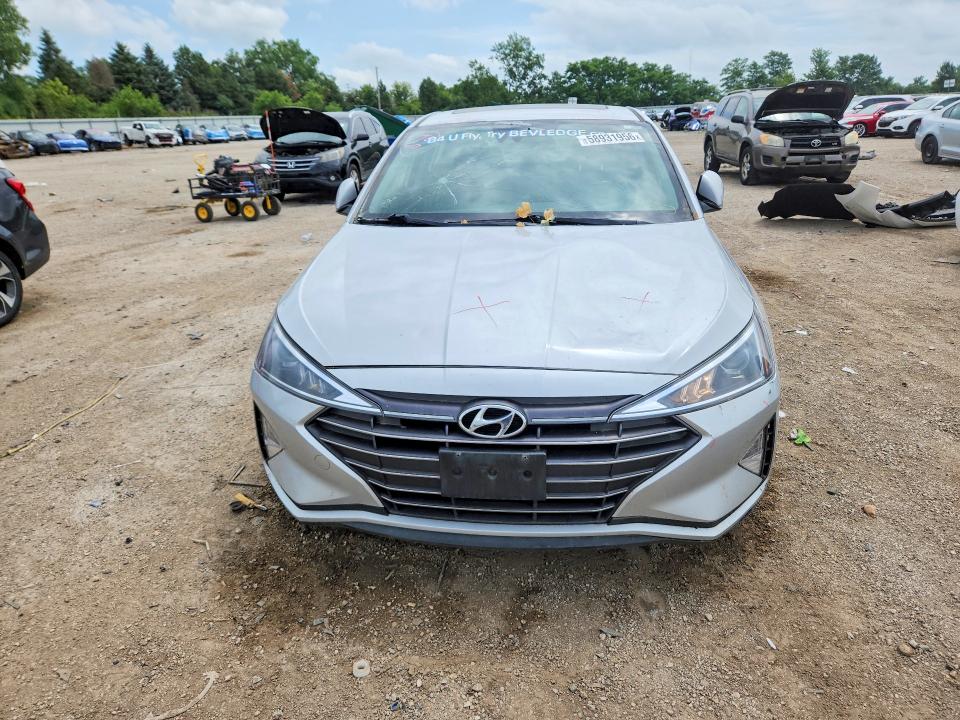 2019 Hyundai Elantra VIN KMHD84LF6KU771345 COPART salvage auction — FRONT END, Il - Salvage Certificate, sold $325 on 2026-07-28 (photo 5)