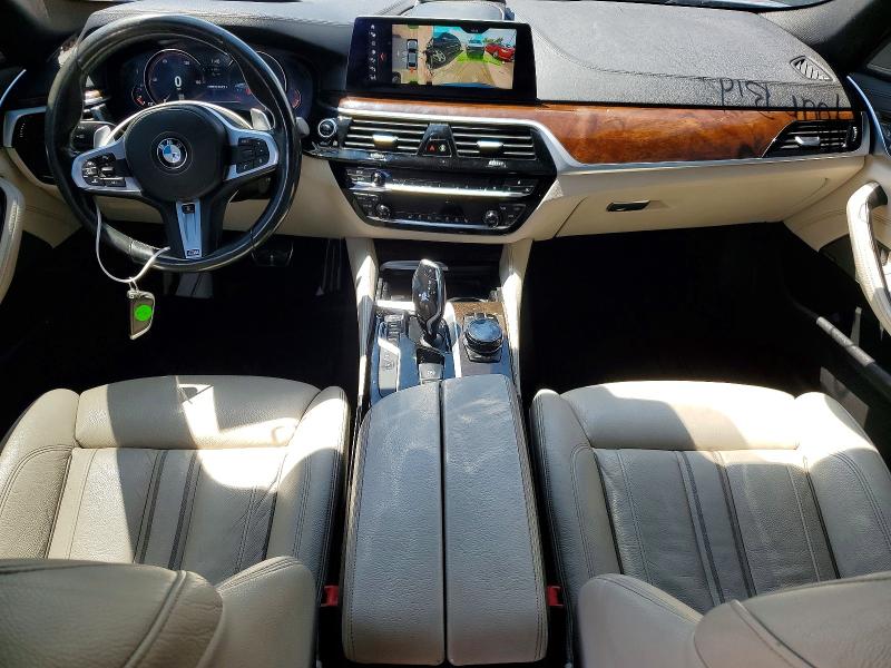 2018 BMW M5 VIN WBAJB9C5XJB035853 COPART salvage auction — REAR END, Il - Certificate Of Title, sold $13,200 on 2026-07-27 (photo 8)