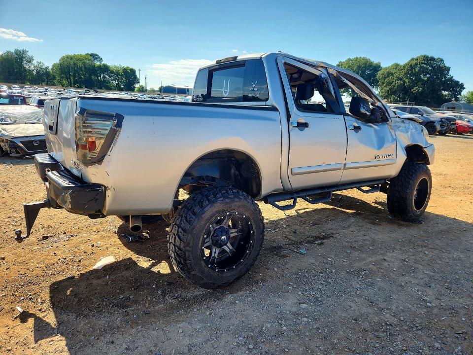 2006 Nissan TITAN VIN 1N6BA07B26N563704 COPART salvage auction — ROLLOVER, Al - Cert Of Title-Parts Only Salvg, sold $750 on 2026-07-29 (photo 3)