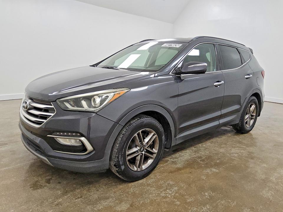 2017 Hyundai Santa fe VIN 5XYZU3LB5HG419218 COPART salvage auction — MINOR DENT/SCRATCHES, GA - CERTIFICATE OF TITLE, sold $3,750 on 2026-07-16 (photo 1)