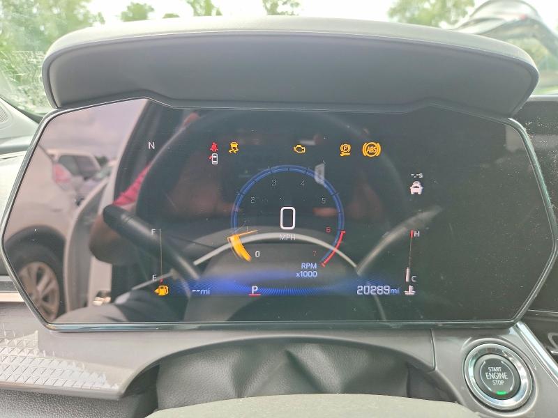 2025 Chevrolet Trax VIN KL77LKEPXSC101777 COPART salvage auction — FRONT END, La - Cert Of Title-Salvage, sold $9,100 on 2026-07-07 (photo 9)
