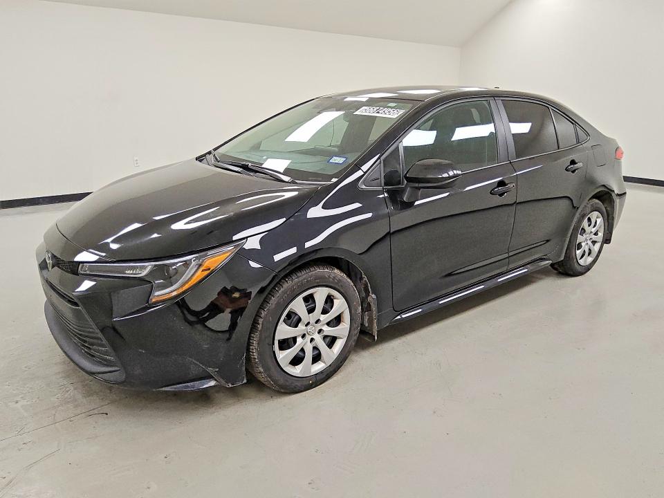 2025 Toyota Corolla VIN 5YFB4MDE6SP325528 COPART salvage auction — NORMAL WEAR, TX - CERTIFICATE OF TITLE, sold $12,800 on 2026-07-14 (photo 1)