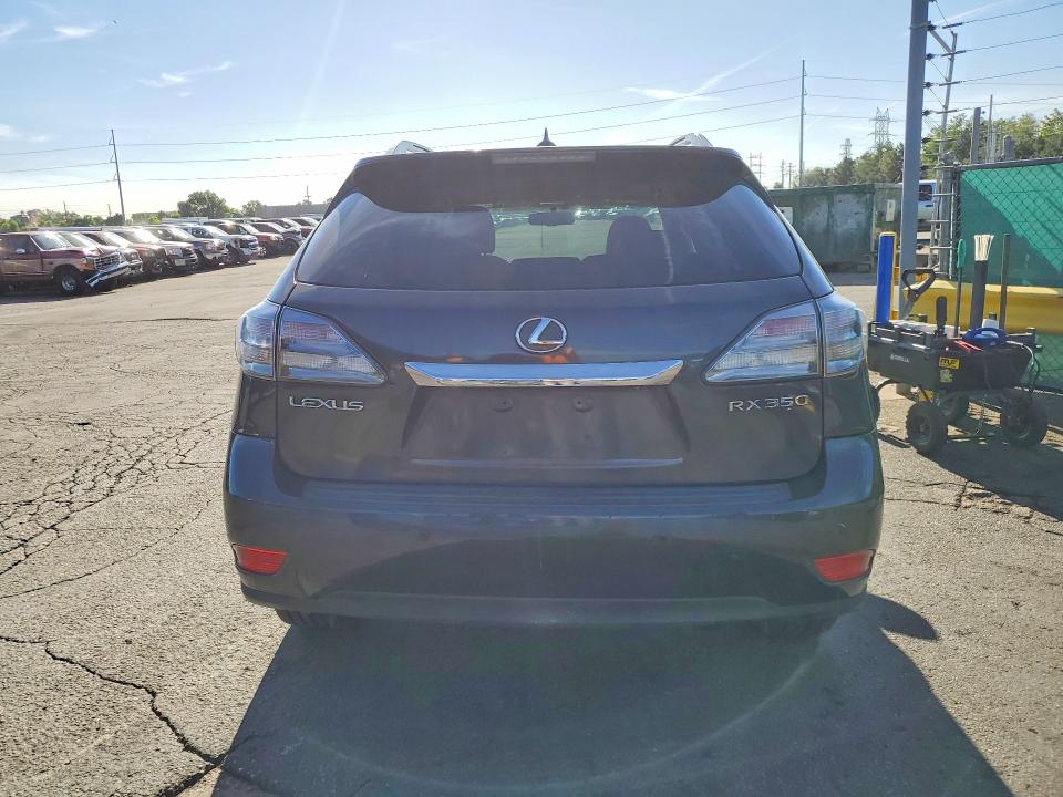 2010 Lexus Rx 350 VIN 2T2BK1BA9AC036139 COPART salvage auction — FRONT END, CO - SALVAGE TITLE (P), sold $3,600 on 2026-07-09 (photo 6)