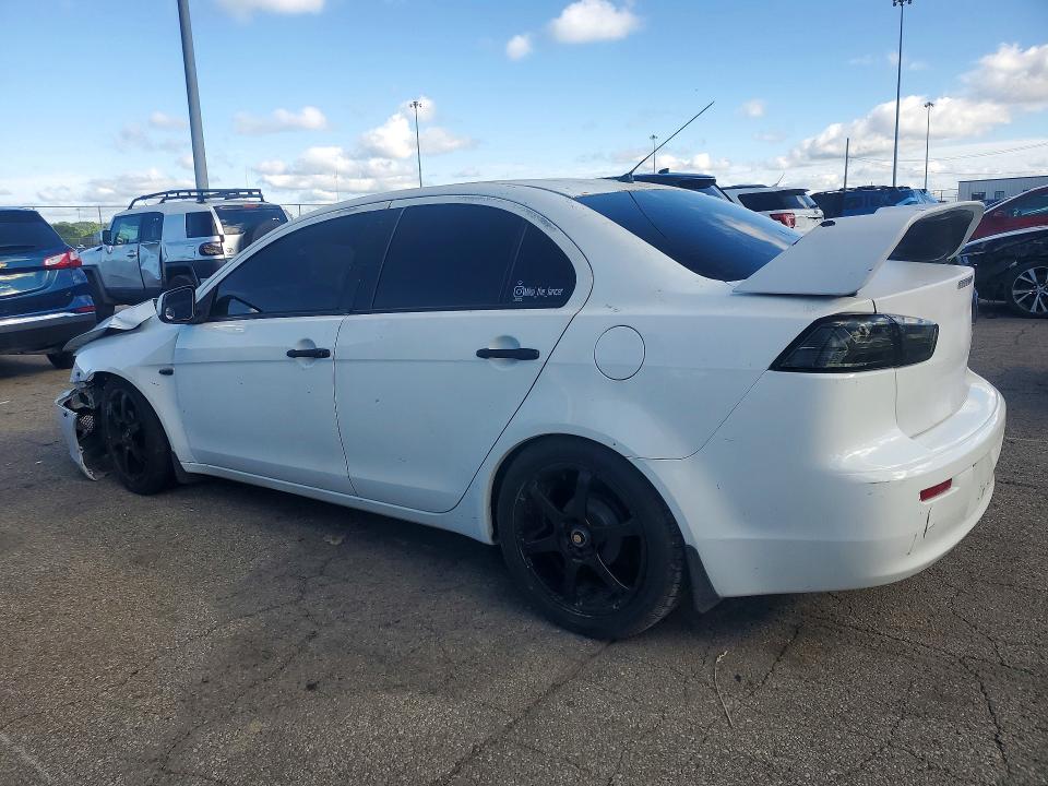2008 Mitsubishi Lancer VIN JA3AU16U98U040217 COPART salvage auction — FRONT END, OH - CERT OF TITLE-SALVAGE, sold $70 on 2026-07-15 (photo 2)