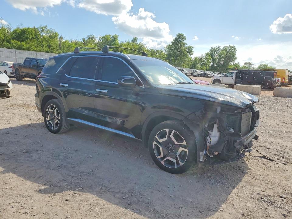 2024 Hyundai Palisade VIN KM8R44GE9RU661564 COPART salvage auction — UNDERCARRIAGE, Ok - Cert Of Title-Salvage, sold $11,500 on 2026-07-24 (photo 4)