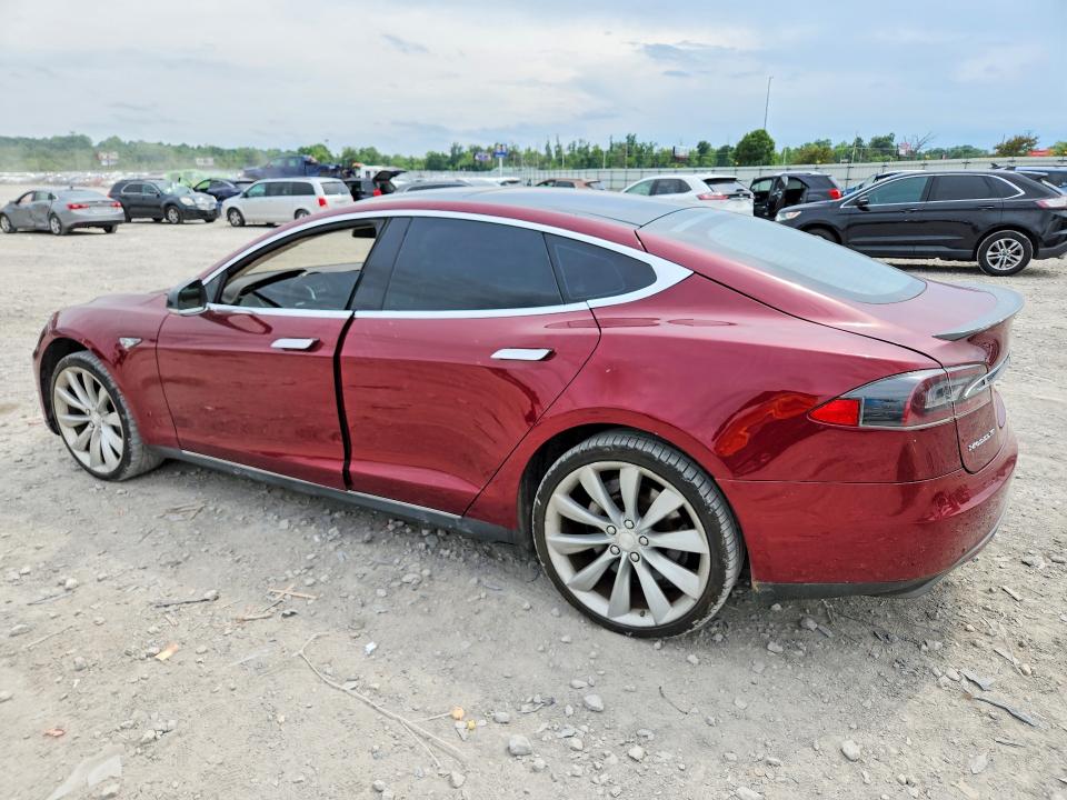 2012 Tesla Model s VIN 5YJSA1DP6CFS00227 COPART salvage auction — HAIL, Wv - Salvage Certificate, sold $3,400 on 2026-07-27 (photo 2)