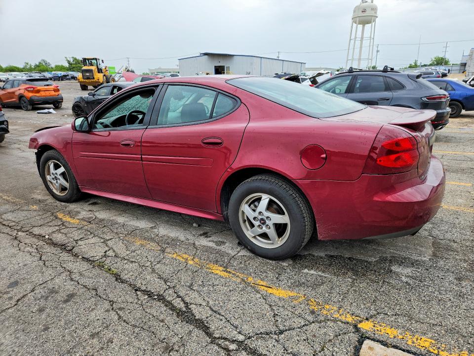 2004 Pontiac Grand prix VIN 2G2WS542041361563 COPART salvage auction — FRONT END, Il - Salvage Certificate, sold $325 on 2026-07-31 (photo 2)