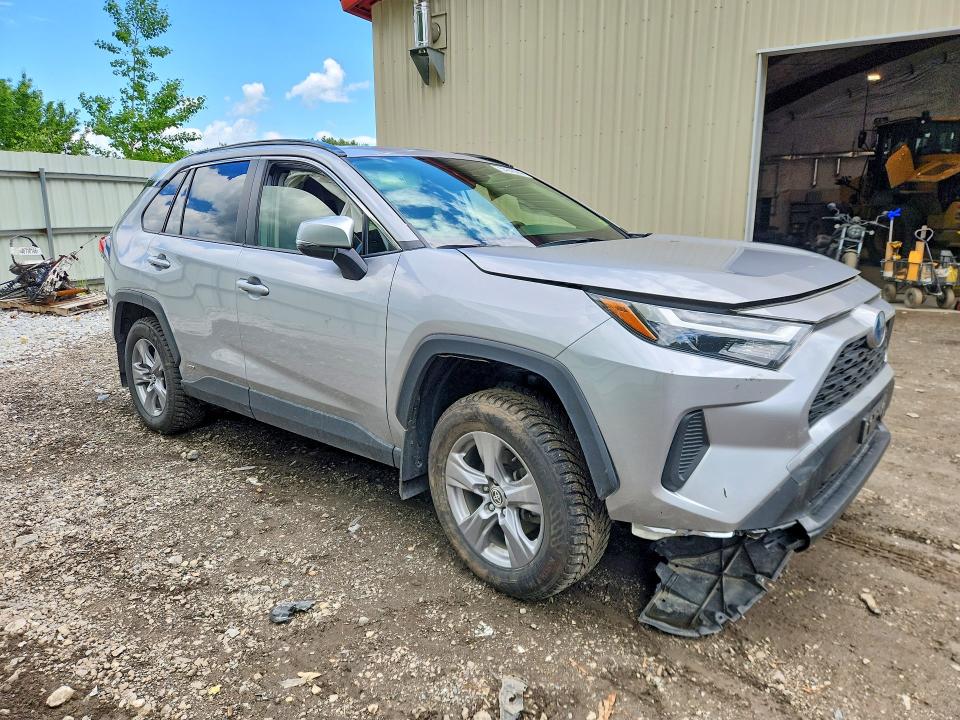 2024 Toyota Rav4 hybrid VIN JTMRWRFV1RD247742 COPART salvage auction — FRONT END, Vt - Cert Of Title-Salvage Vehicle, sold $13,800 on 2026-07-13 (photo 4)